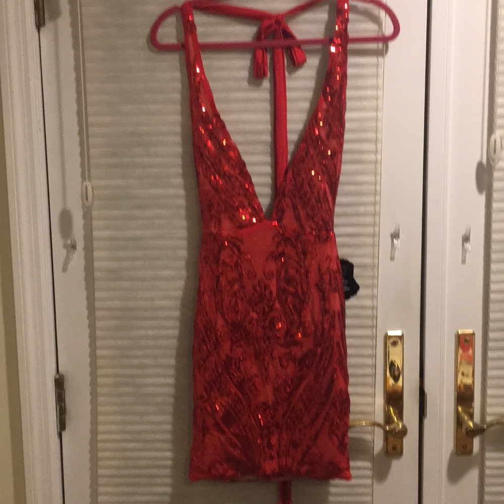 Sexy sequin dress